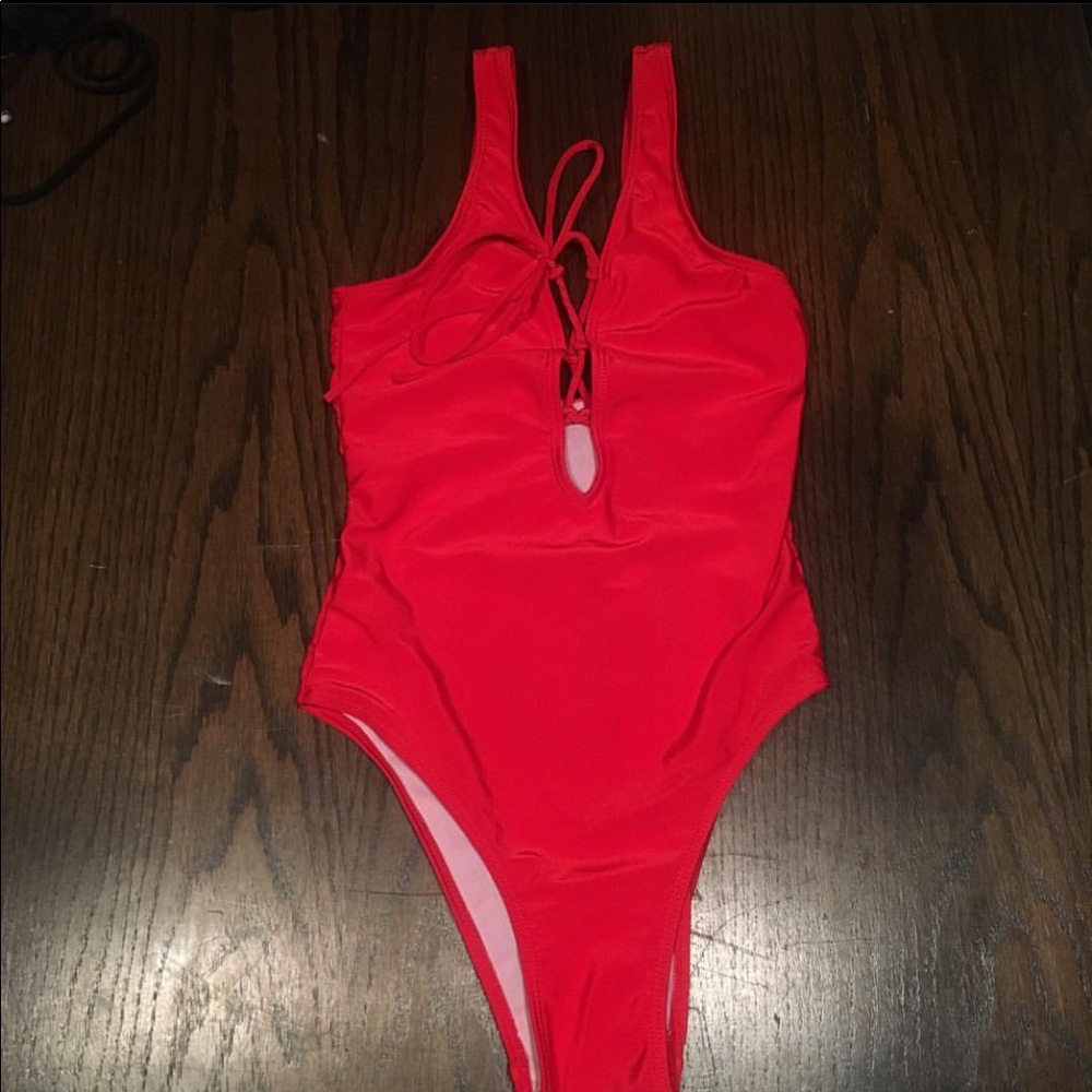 Red one piece